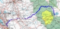 Lee Vining to Milpitas over Sonora Pass (map) - October 9, 2005
