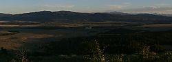 Snake River Valley at sunset