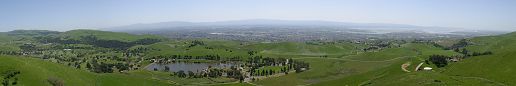 Panorama from Ed Levin Park