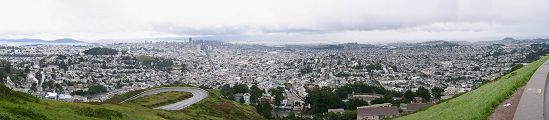 San Francisco Panorama from Twin Peaks