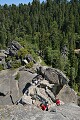 Crazy stairway to Moro Rock