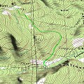 3D-Map of Wheeler Peak Road Hike - December 28, 2006