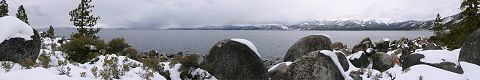 Lake Tahoe Nevada State Park Panorama