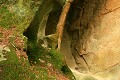 Tafoni sandstone formations