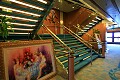 Dawn Princess forward staircase