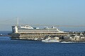 Golden Princess and the Bay Bridge