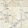 Topo Map of Pinnacles Hike