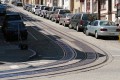 Jackson Street at Powell cable car tracks