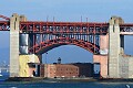 Fort Point under the Golden Gate Bridge