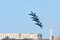 Blue Angels near Alcatraz