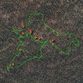 Google map of Mariposa Grove hike