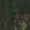 Google map of Tuolumne Grove hike