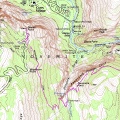 Topographic Map of Panorama Trail Hike