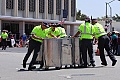 Garbage can drill team