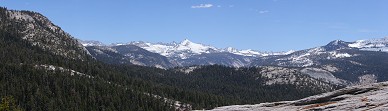 High Sierra peaks