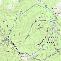 Huddart Park - Phleger Estate hike topographic map