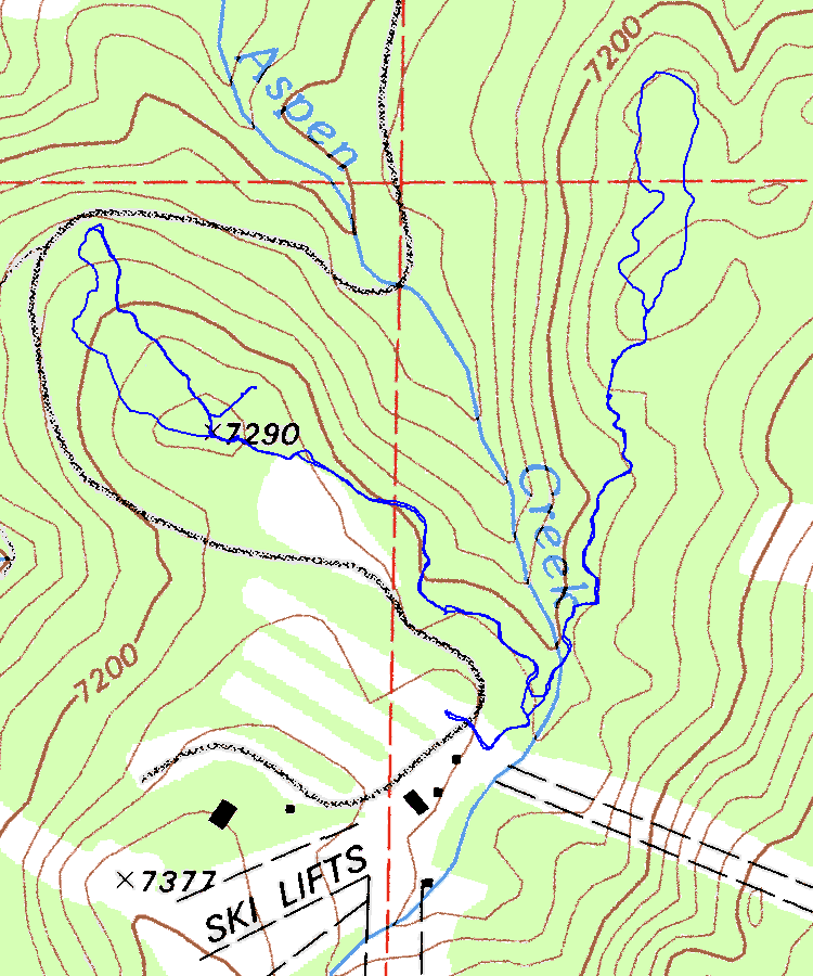 Sierra-at-Tahoe Topographic Map
