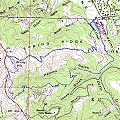 Windy Hill topographic map