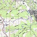 Windy Hill topographic map