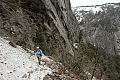 Diane hikes the John Muir Trail