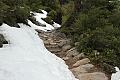 Snow drifts on the John Muir Trail