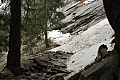 Snow drifts on the John Muir Trail