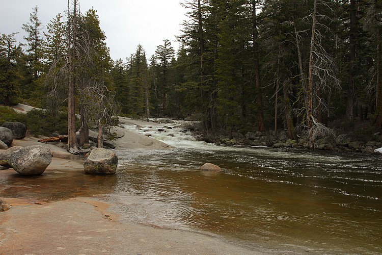 Merced River above Nevada Fall