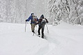 Sue and Randy start the Dewey Point Meadow Trail