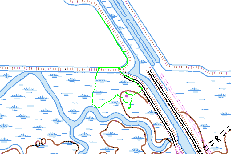 Alviso topographic map