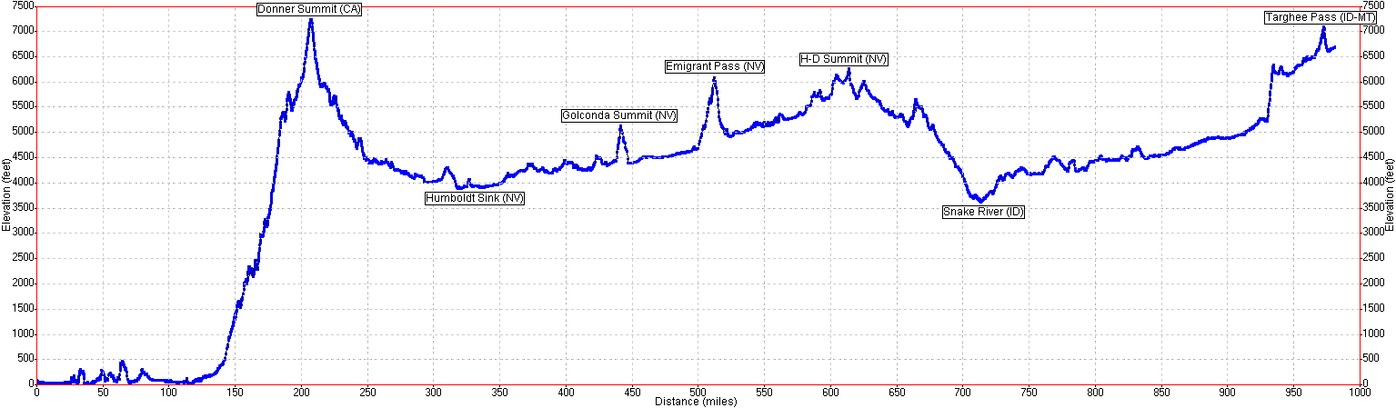 Menlo Park to West Yellowstone - August 4-5, 2011