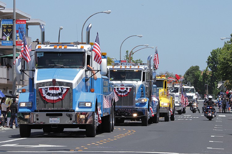 Tow truck parade