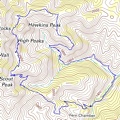 Pinnacles Topographic Map