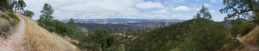 View east from the High Peaks Trail