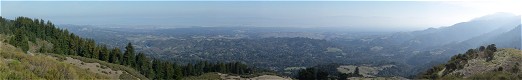 San Francisco Bay from Windy Hill