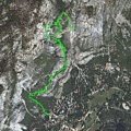 Upper Yosemite Falls Google map