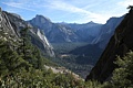 Half Dome from Yosemite Falls Trail