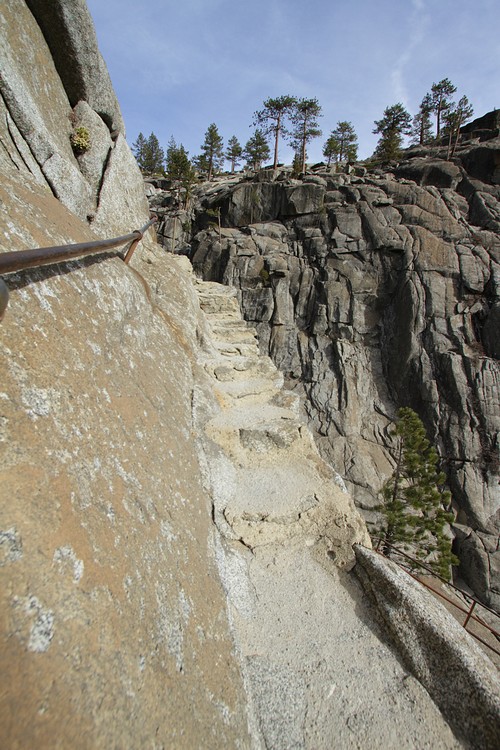 Trail at the top of the Falls