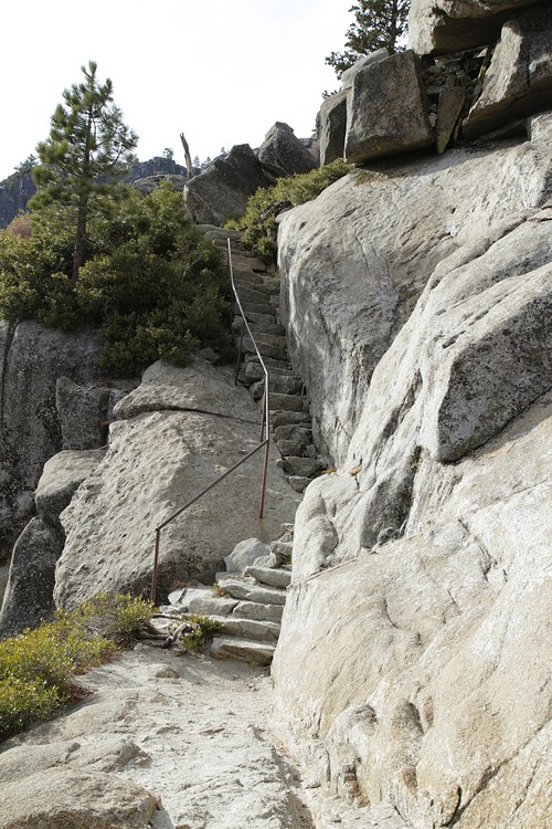 Trail at the top of the Falls