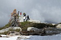 Dewey Point hikers