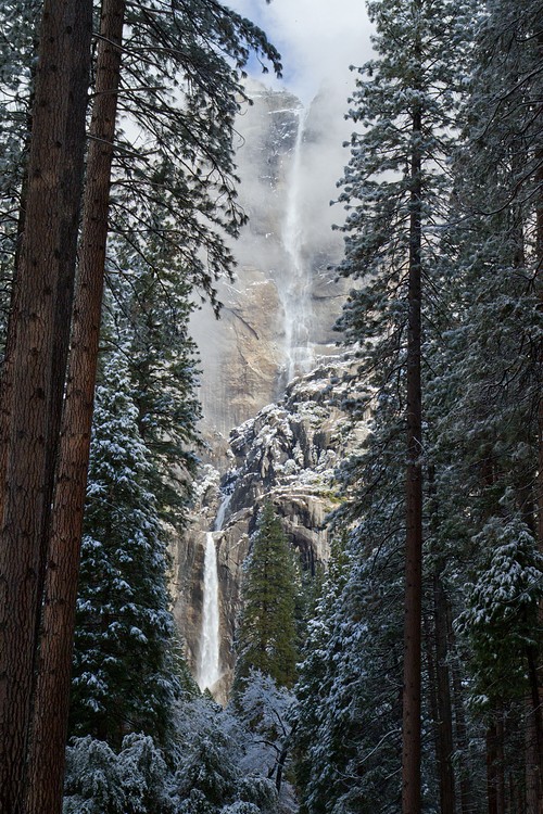 Upper and Lower Yosemite Falls