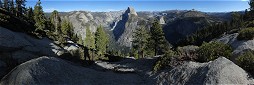 Tenaya Canyon and High Country from Glacier Point