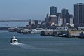 Western anchorage of the S.F. - Oakland Bay Bridge