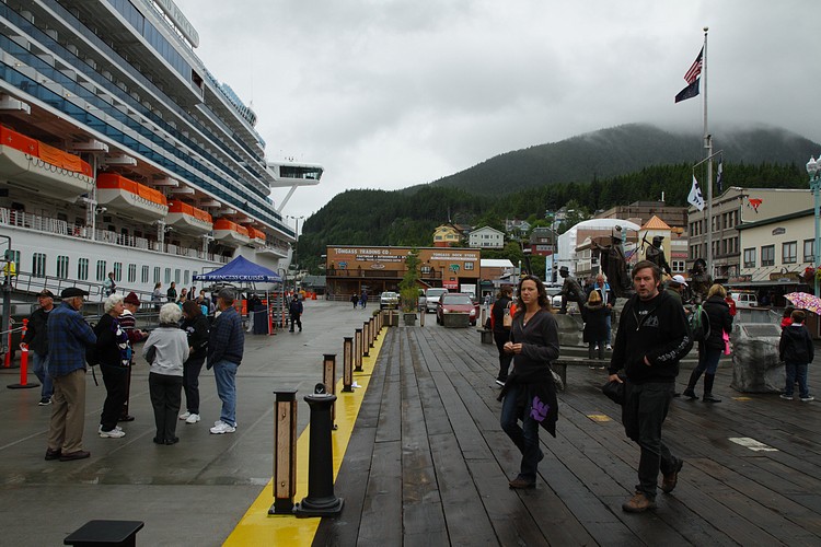 Ketchikan cruise ship dock