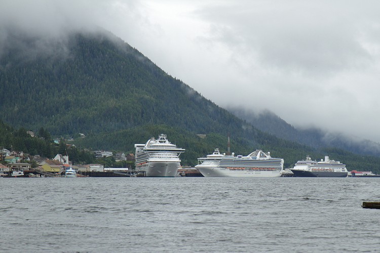 Cruise ships visiting Ketchikan