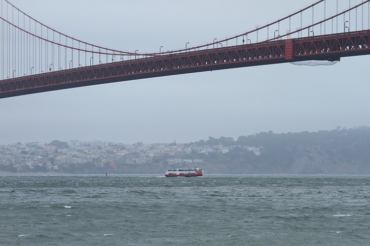 Golden Gate Bridge and bay cruise