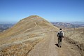 Matt walks up Mission Peak