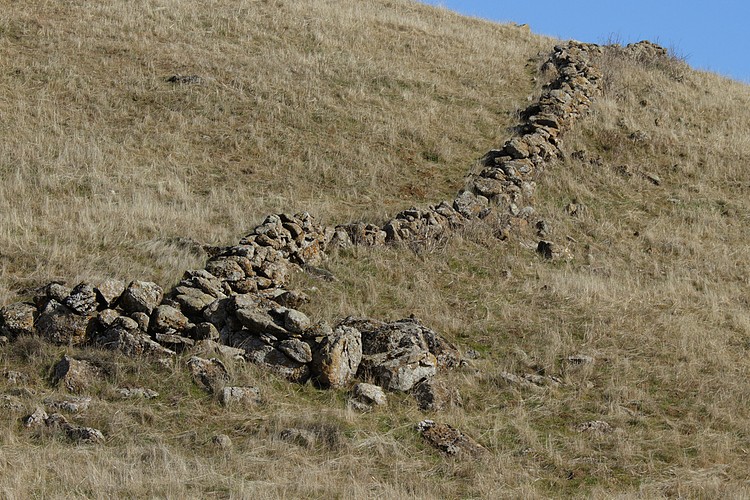 Ancient stone fence