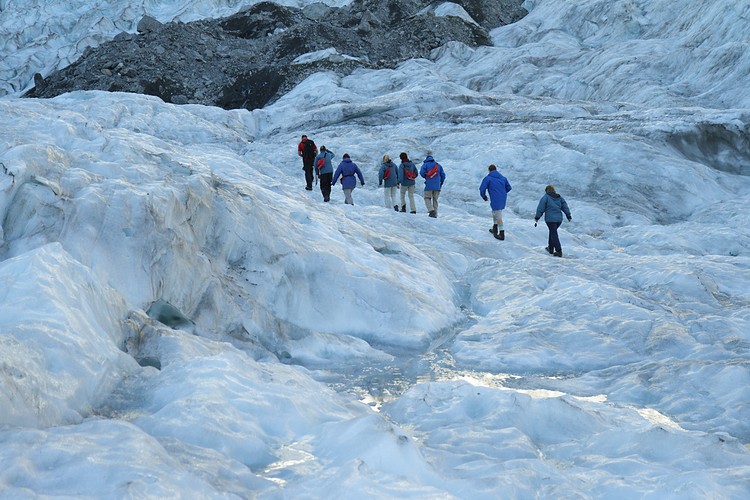 Glacier trekkers