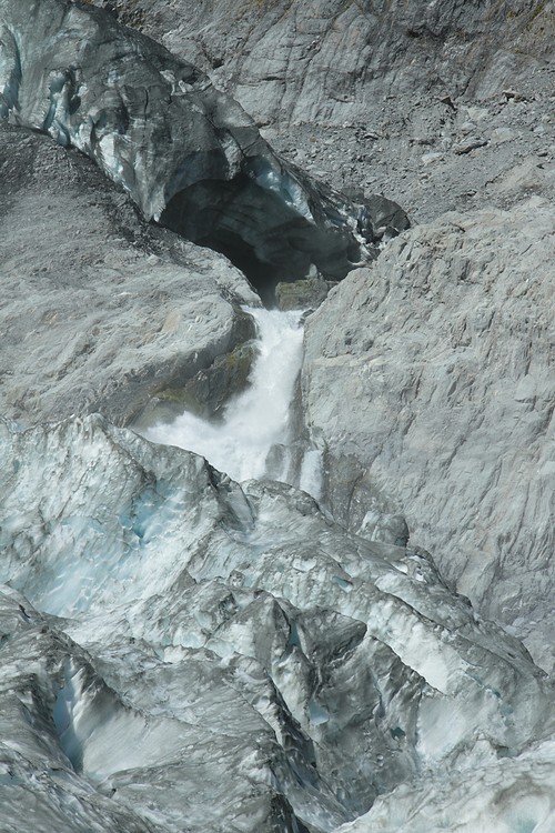 Glacier meltwater