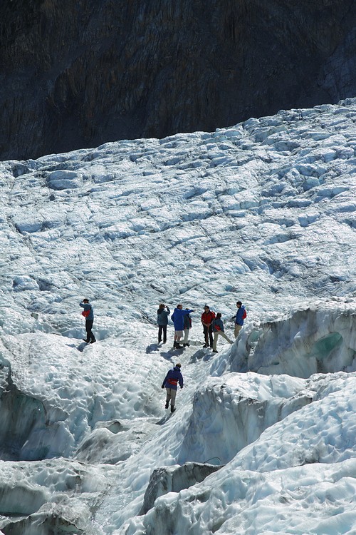 Glacier trekkers
